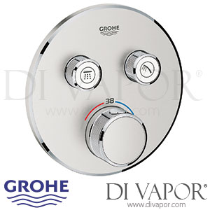 Grohe Grohtherm SmartControl Thermostat - 2018 to 2020 - Spare Parts 29119DC0 GEN1